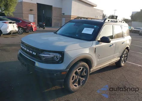 2022 Ford Bronco Sport Outer Banks z USA, uszkodzony, nr VIN 3FMCR9C64NRE14585